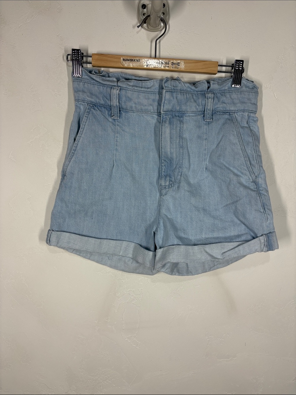 Express Shortie Extreme High Rise Women's High-Waist Rolled Hem Shorts size 0